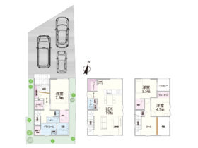 片原 新築建売住宅 １号棟